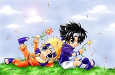 naruto e sasuke chibi